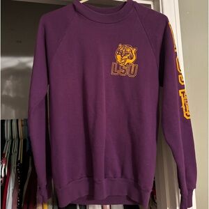 Purple LSU Sweatshirt
